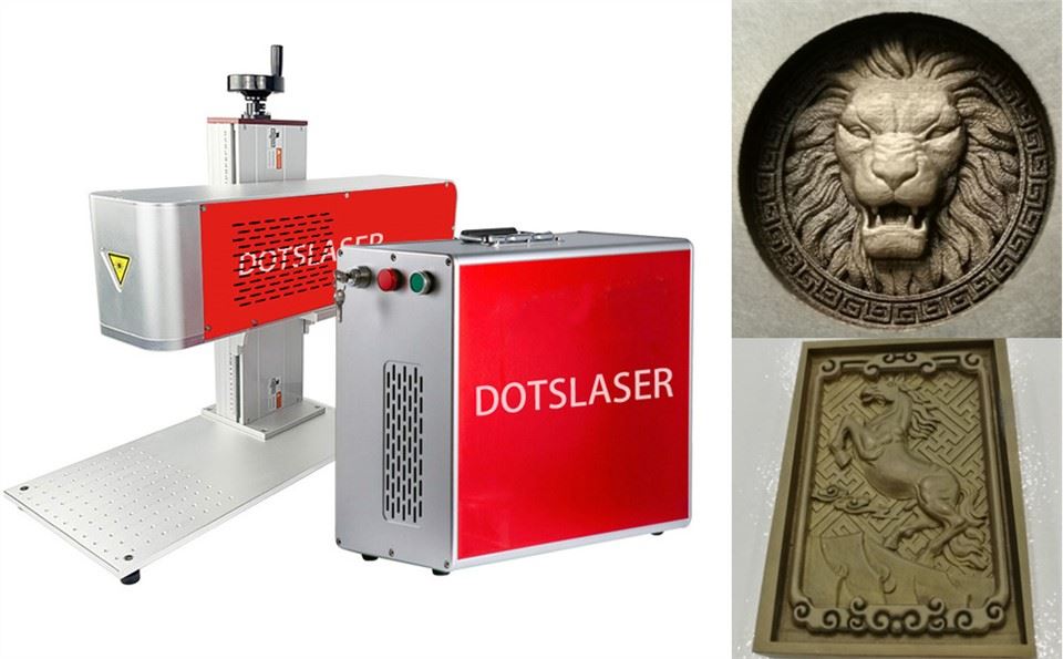 3D böjd ytlasermarkör