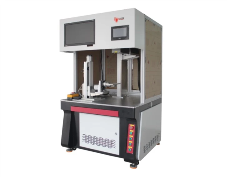 CNC automatisk fiberlasermärkningsmaskin
