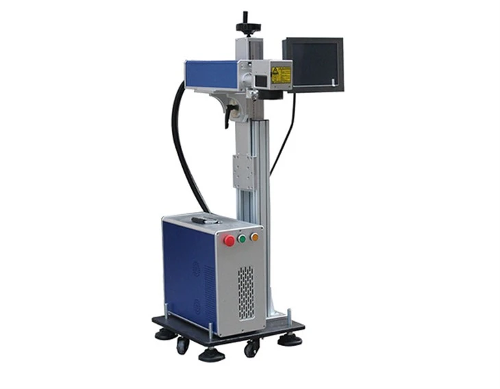 Fiber flygande lasermärkningsmaskin