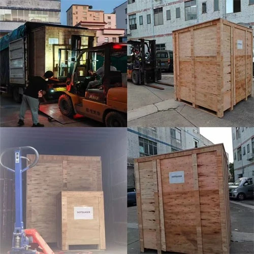 Shipment for big format laser machine